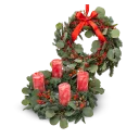 Christmas set of wreaths